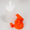 ローション用空ボトル【ハチミツ型】オレンジ(小)150g