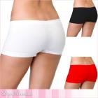 シームレスボーイショーツ レッド ワンサイズ