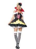 セクシー★不思議の国のアリス★ハートの女王様 レッド　ブラック　イエロー M サイズ