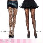 目立ち系クラックルプリントシーアパンティストッキング〔全2色〕ブラック ワンサイズ